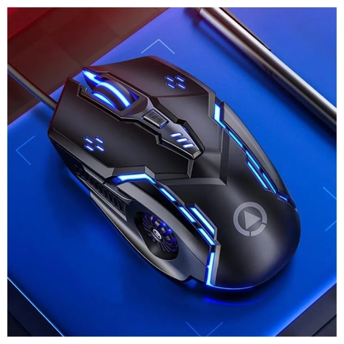 6D 4-Speed DPI RGB Gaming Mouse G5 - Black
