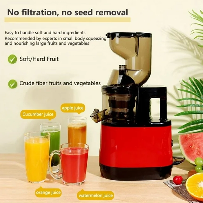 3 IN 1 MULTICASTING JUICER FOR WHOLE FRUITS, ICE CREAM MAKER & VEGETABLES GRINDER