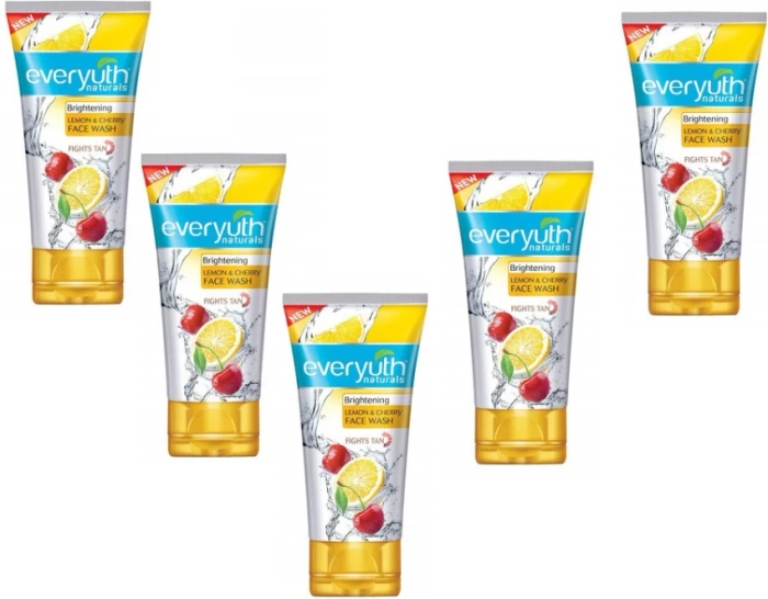 Everyuth  Naturals Brightening Lemon & Cherry  Face Wash