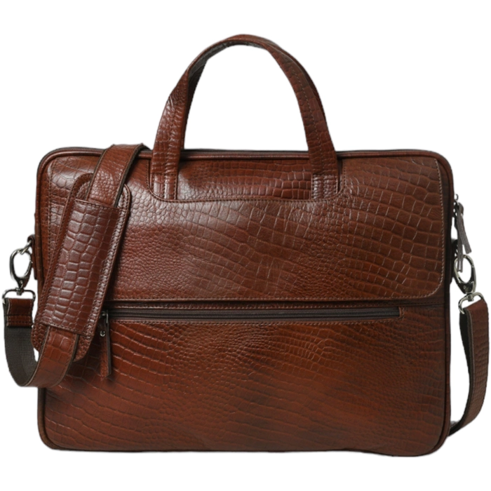 16 inch 2024 leather laptop bag