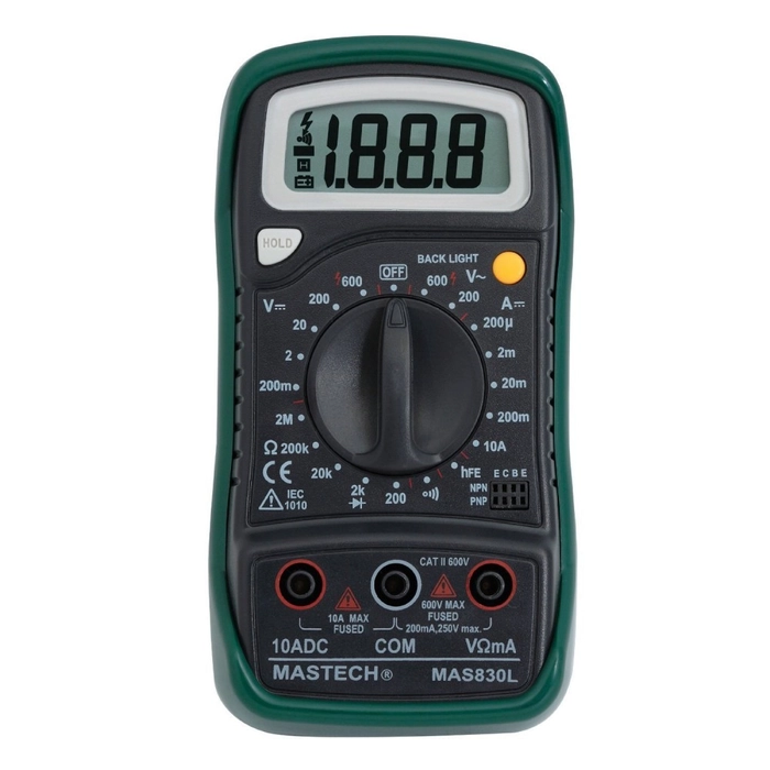 Mastech MAS830L Digital Pocket Multimeter