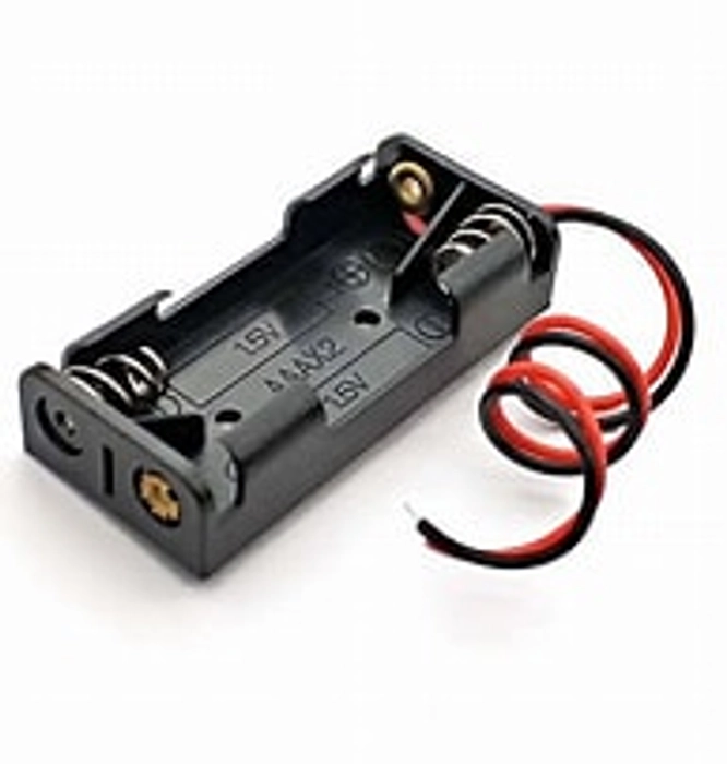 2 x 1.5V AA Battery Holder Without Cover