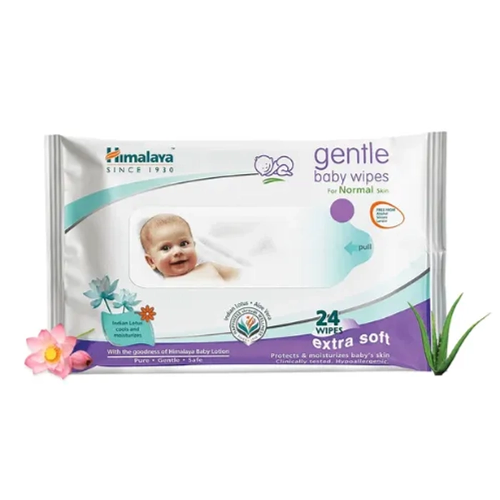 Himalaya Gentle Baby Wipes 24 Piece