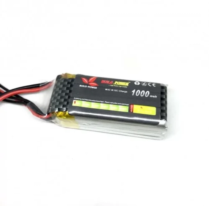 Li-Po Battery 11.1V 25C 1000mAh Build Power Battery