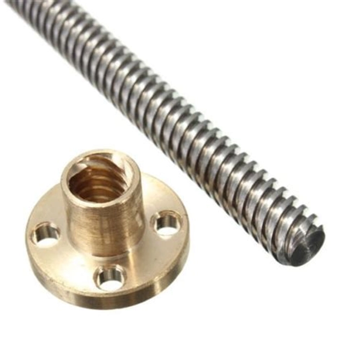 145MM TRAPEZOIDAL LEAD SCREW COPPER NUT