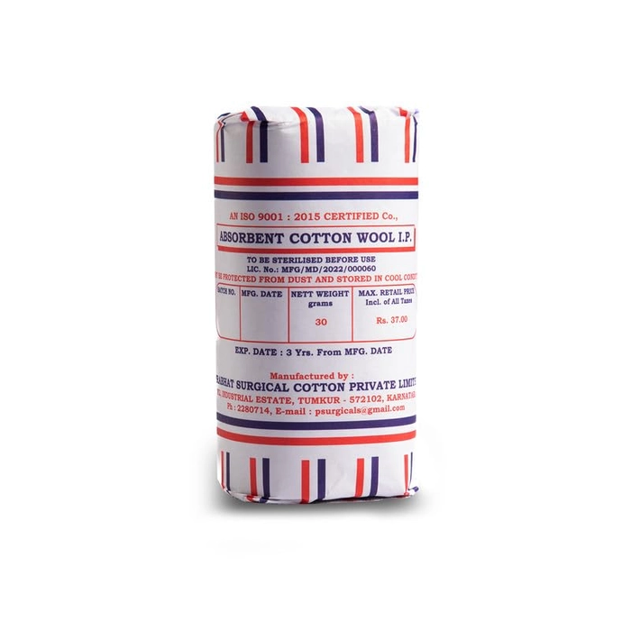 Prabhat Surgical Cotton 30g ( 8 Packs )