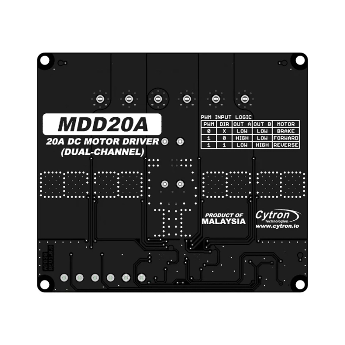 receiver and Dual 20A DC driver