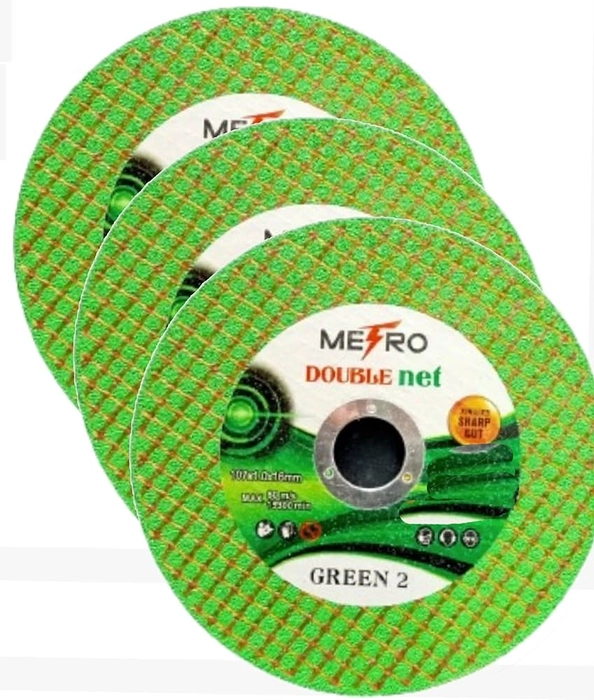 4" Metro Double Net Metal Cutting Wheel