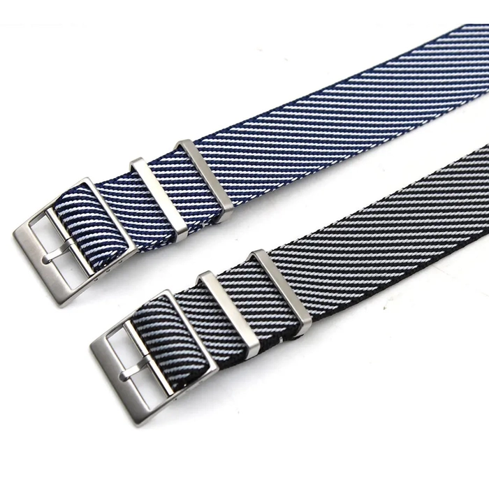 Black And White Nato Strap - ShawStraps