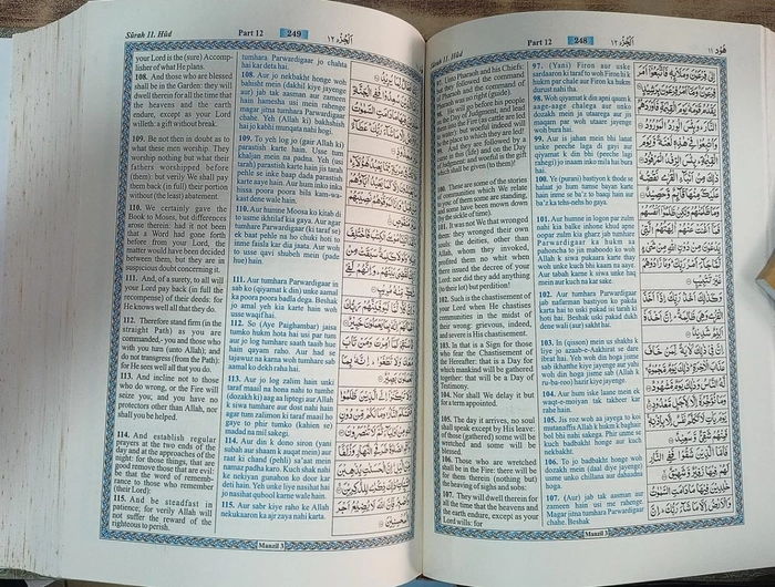 Holy Quran(Urdu,Roman Scrip Wit English