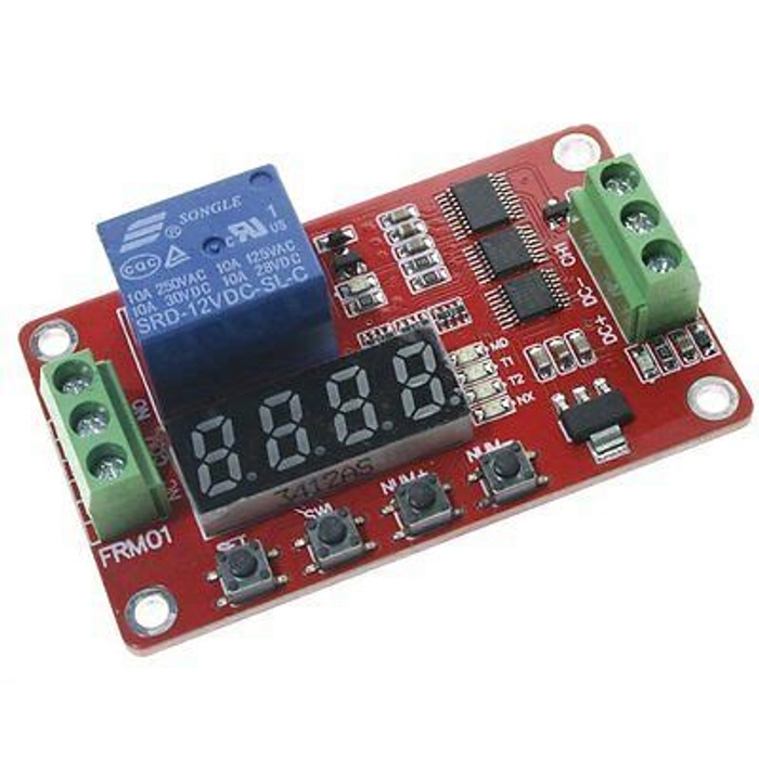 PZIN14016700 Multifunction Self-Lock Relay Cycle Timer Module