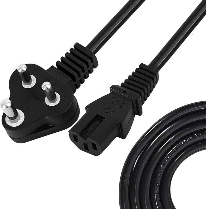 1.5 Meter 250 Volts 3 Pin Laptop Power Cable Cord