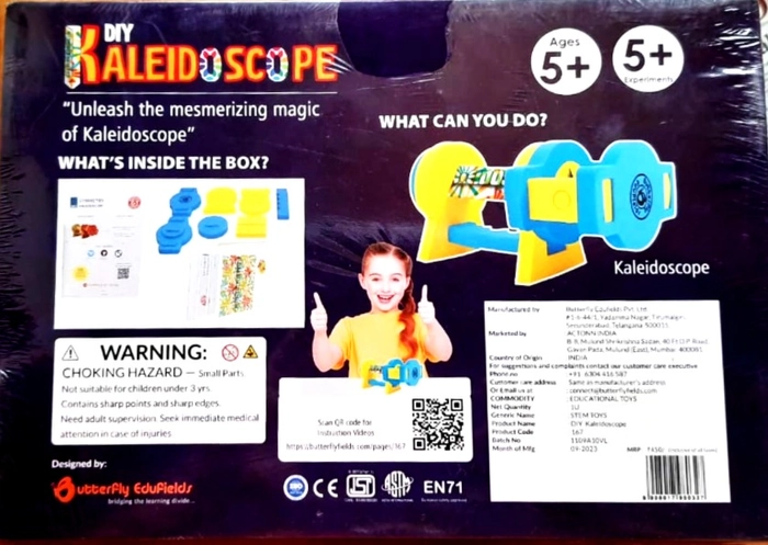 KALEIDOSCOPE DIY Making KIT| For Age 5+