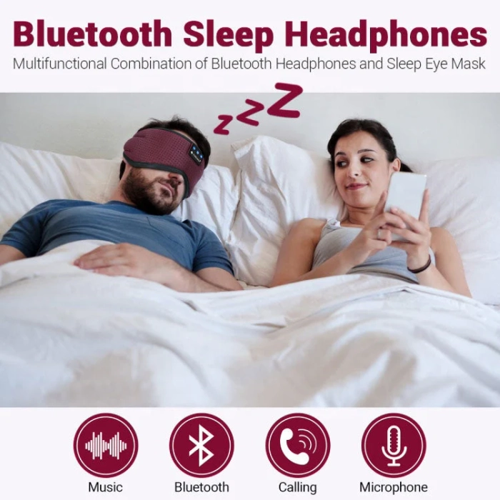 SLEEP HEADPHONES BLUETOOTH HEADBAND