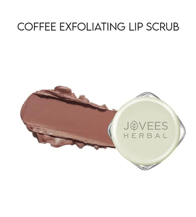 Jovees Coffee Exfoliating Lip Scrub | Reduces Pigmentation