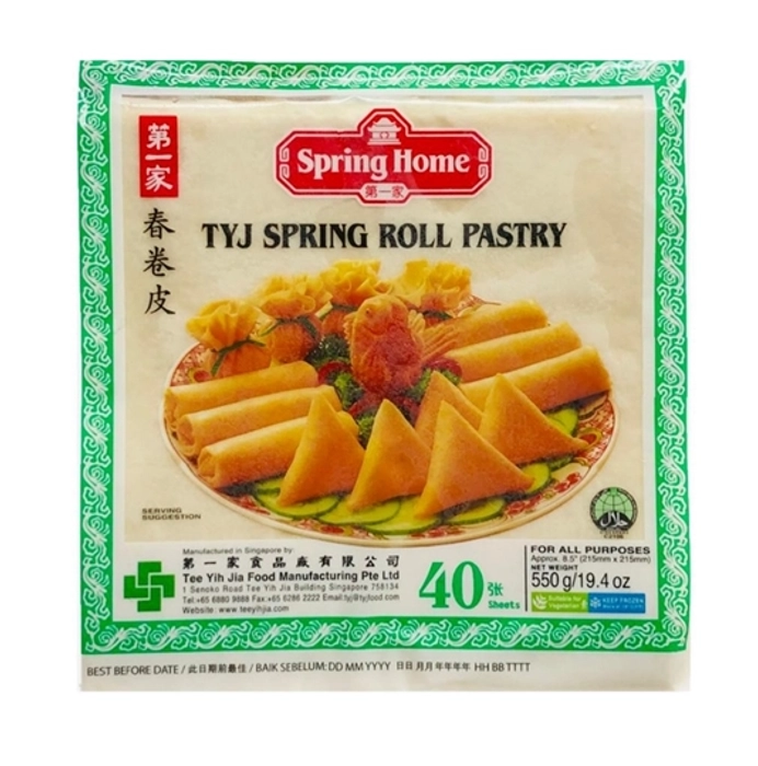 TYJ Spring Home Spring Roll Sheets 8.5 Inch 550 Gram