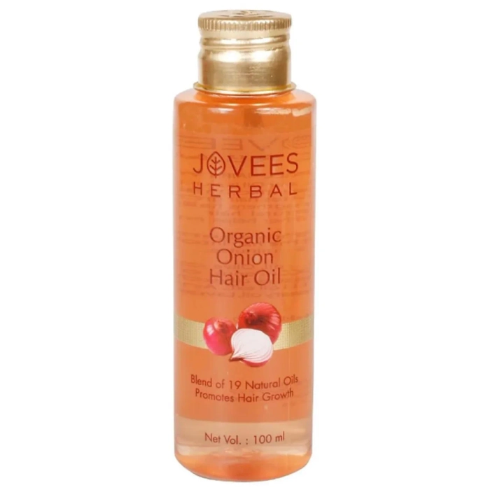 Jovees Organic Onion Hair Oil | Blend of 19 Natural Oils