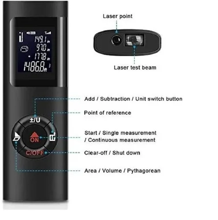 40 Meters Laser Distance Meter LDM-05