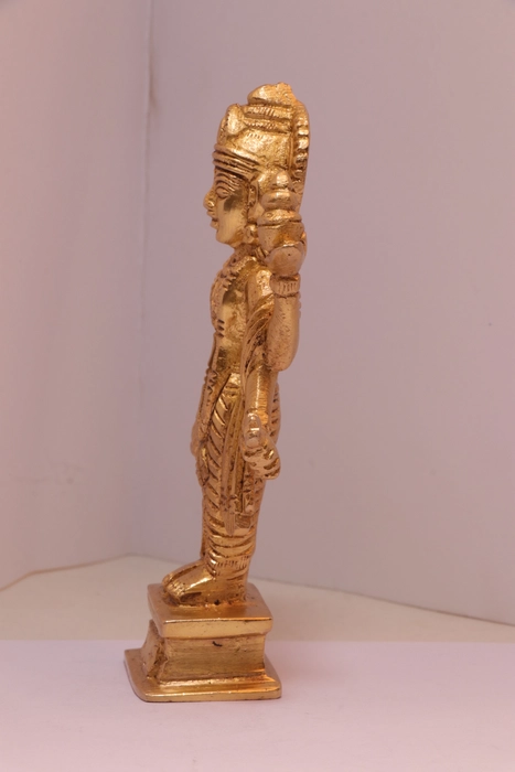 Brass Dhanvantri ji Statue (Middle Size)