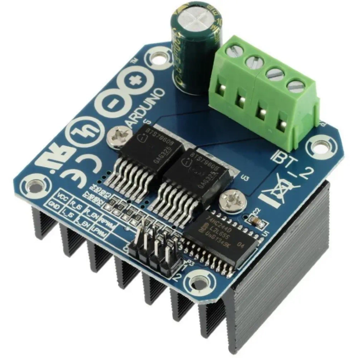 Double BTS7960 43A H-Bridge High-Power Stepper Motor Driver Module