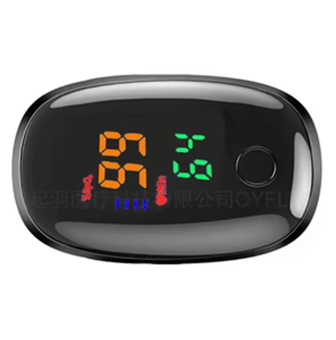 LED FINGER PULSE OXIMETER BLOOD OXYGEN HEART RATE MONITOR