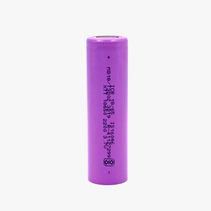 18650 Li-ion 2200mAh Rechargeable Battery