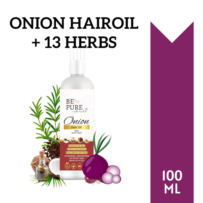 Onion Hair Oil with 13 Herbs