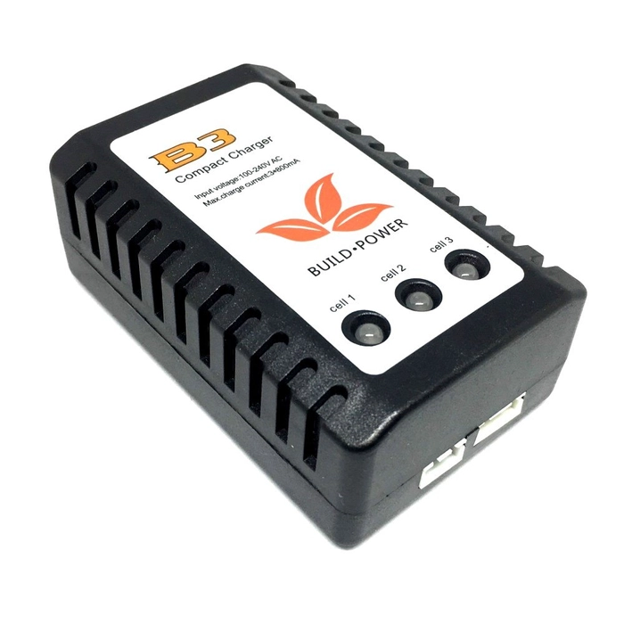 B3 AC Compact Balance Charger for 2S-3S LiPo