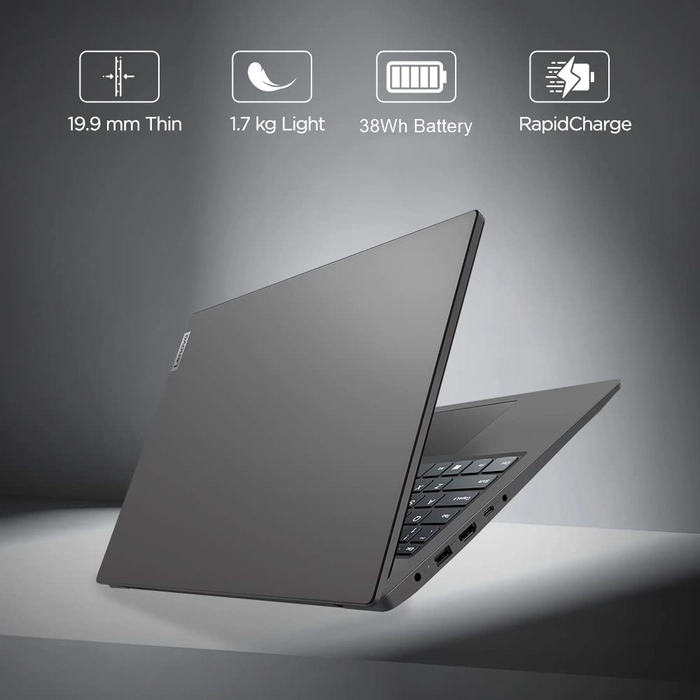 Lenovo V15 G2 Intel Core i3 11th Gen 15.6" FHD Thin and Light Laptop (8GB/256GB SSD + 1TB HDD/Windows 11 Pro/1.7 kg)