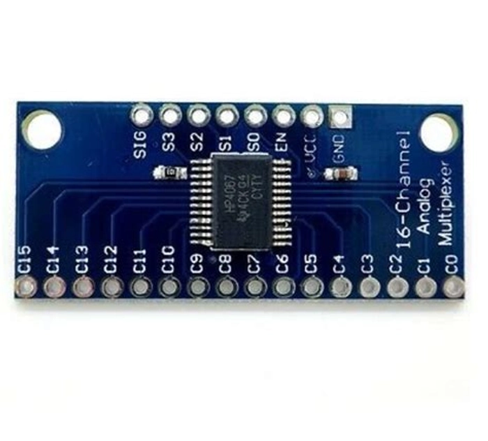 CD74HC4067 HIGH SPEED CMOS 16-CHANNEL ANALOG/DIGITAL MULTIPLEXER BREAKOUT MODULE