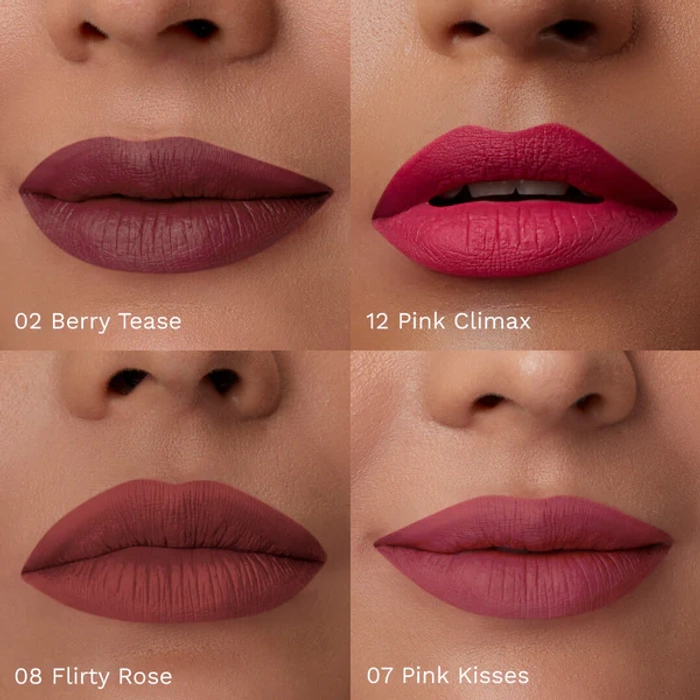 Matte Me Up! Liquid lipstick 4 in 1 pack (minis)