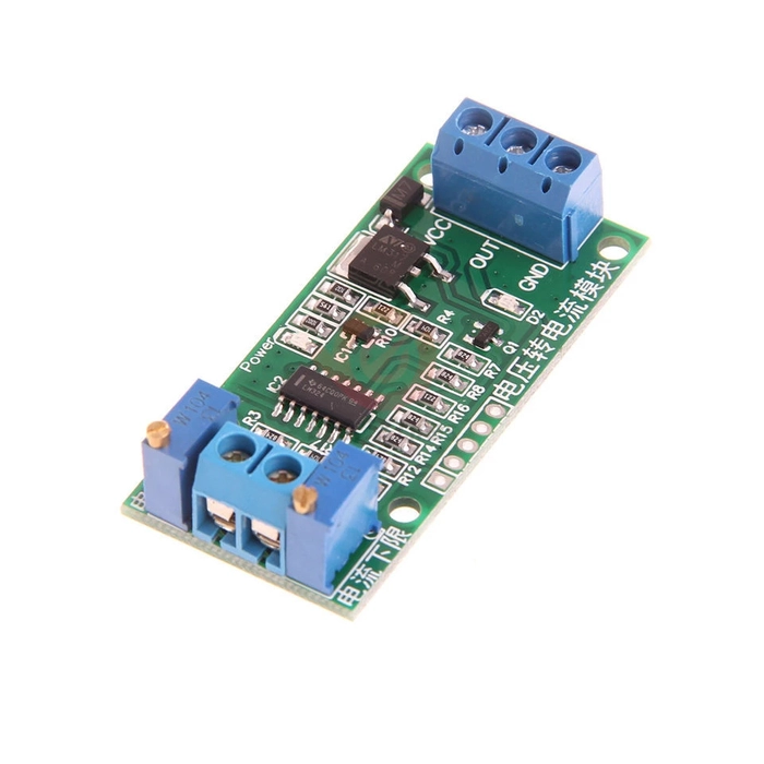 Current to Voltage Converter Module 0 / 4-20MA to 0-3.3V 5V 10V