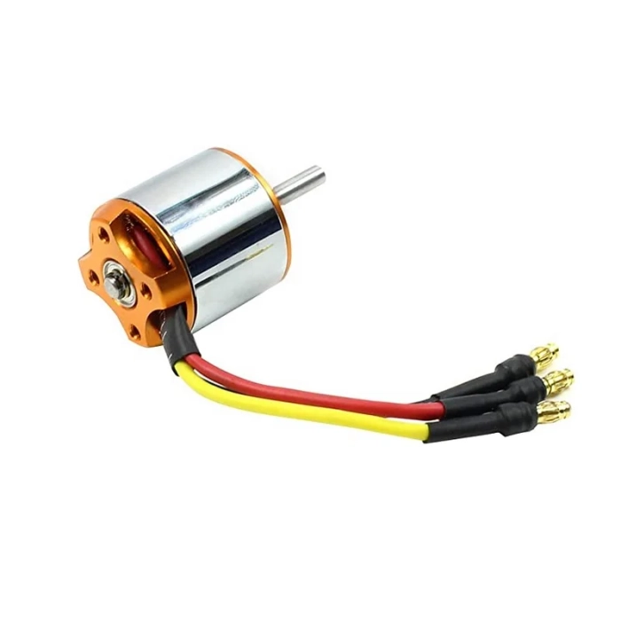 RC Brushless Motor 2212 2200KV with Soldered Banana Connector