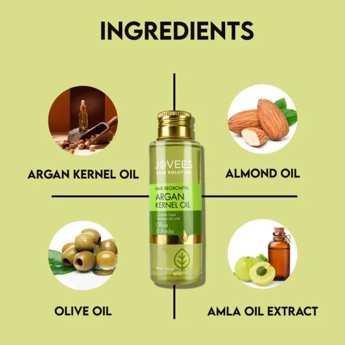 Jovees Hair Regrowth Argan Kernel Oil