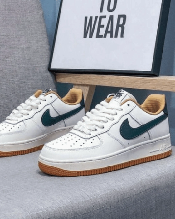 Nike Airforce 1 Green Tick First Copy Shoes