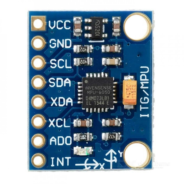 MPU 6050 6 Axis accelerometer and gyroscope module