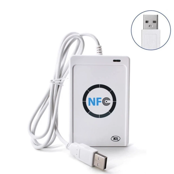 NFC Reader Writer + 5 PCS Ntag213 NFC Tag + Free Software