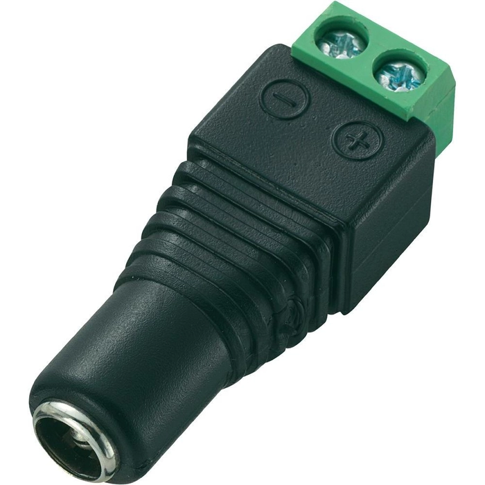 Male + Female 2.1*5.5mm for DC Power Jack Adapter Connector Plug For CCTV Camera