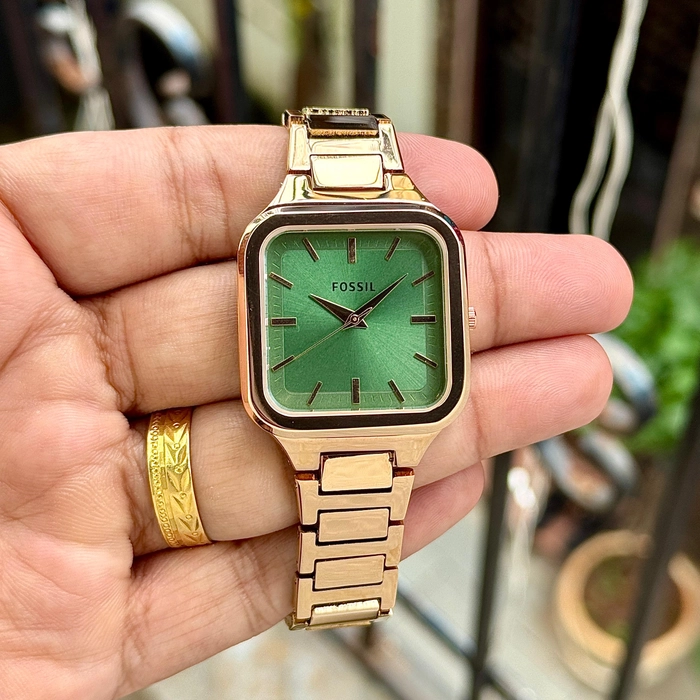 Fossil Green Dial For Women