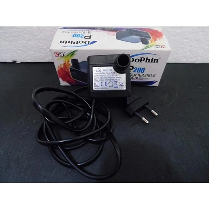 Dophin P200 Submersible Pump [AC 220-240V 50Hz 3.1W 300 L/HR ] - Central Fish Aquarium