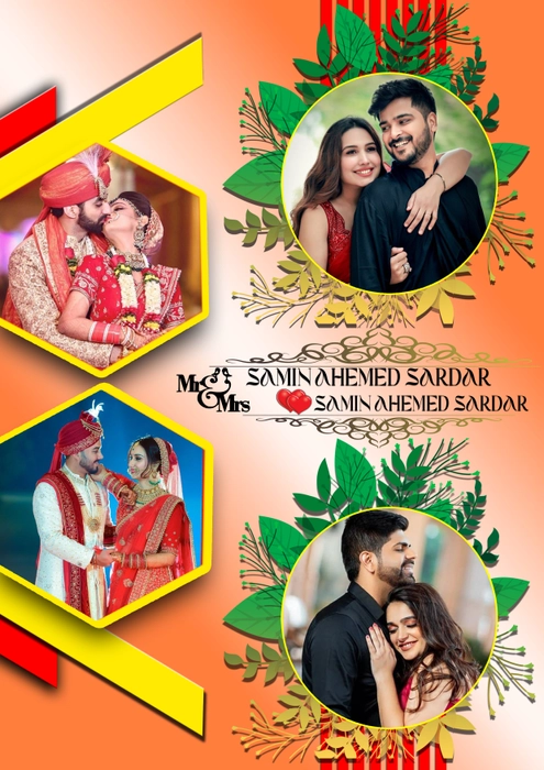Customize A4 Photo frames