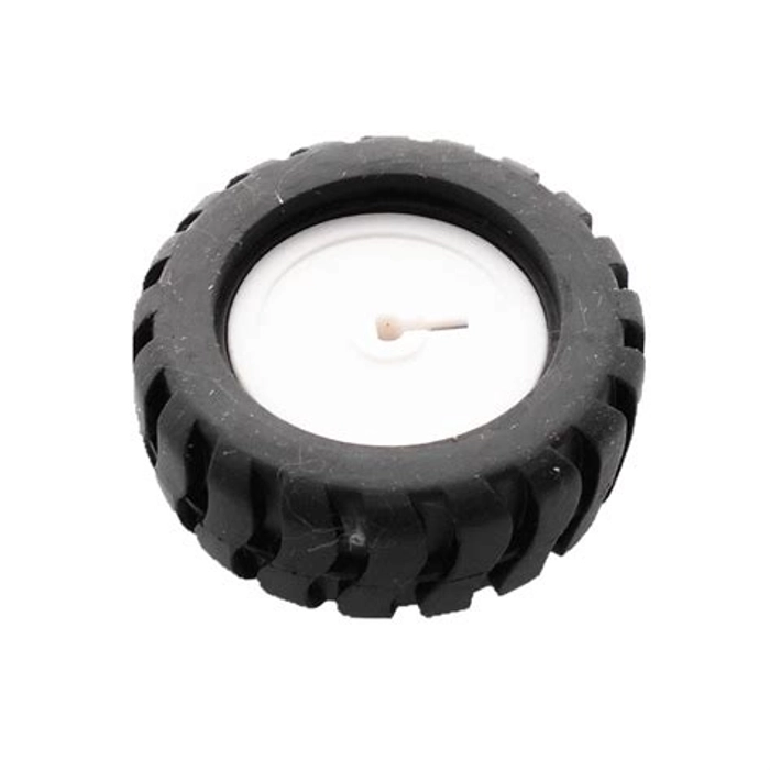 3Pi D-axis 43MM tracking rubber wheel for N20 DC Geared Motor