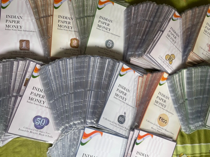 Rare Signature Set Collection – Last Digits ‘43’ Matching Series | ₹1, ₹2, ₹5, ₹10, ₹20, ₹50, ₹200 | GEM UNC