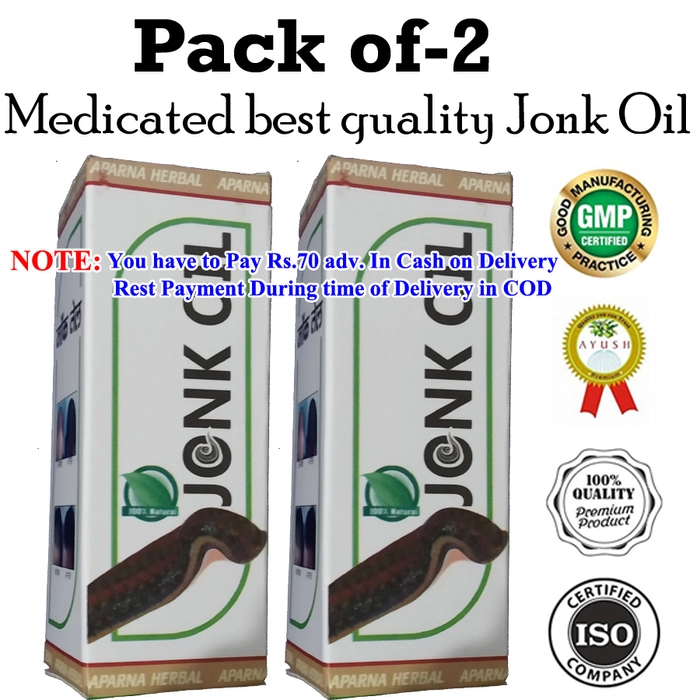 Jonk Oil- Formulated Oil For Anti Hairfall, Dandruff And Hair Regrowth