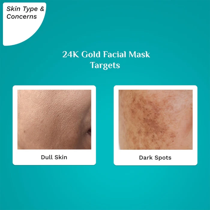 24K Gold Facial Mask - 50gm