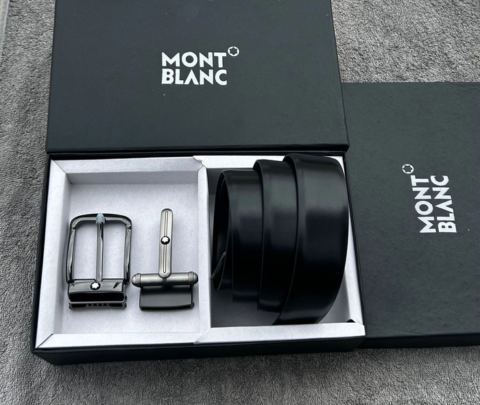 Mont Blanc Double Buckle Premium Belt