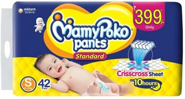 Mamypoko Pants Pack Of 42 Pants S size