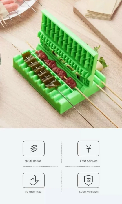 BBQ Meat Skewers Machine