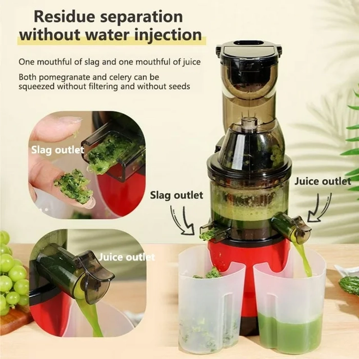 3 IN 1 MULTICASTING JUICER FOR WHOLE FRUITS, ICE CREAM MAKER & VEGETABLES GRINDER