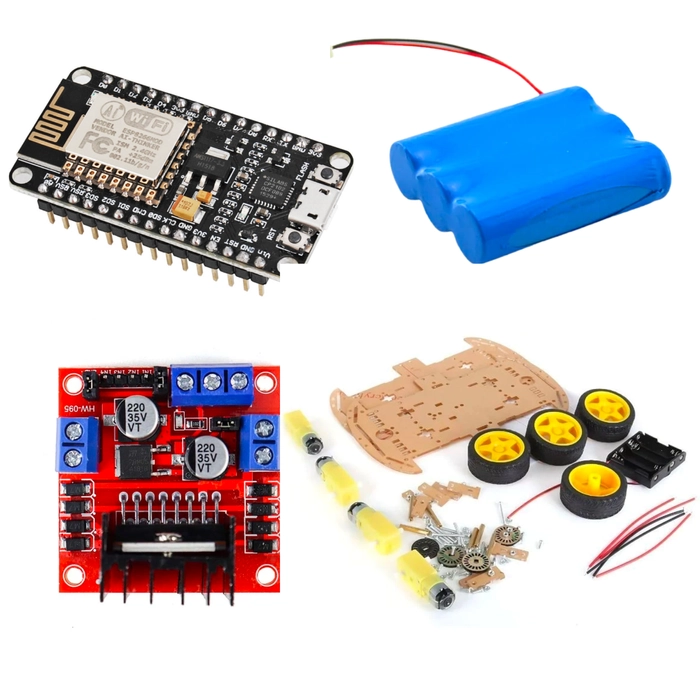 Wifi Car Kit with ESP8266